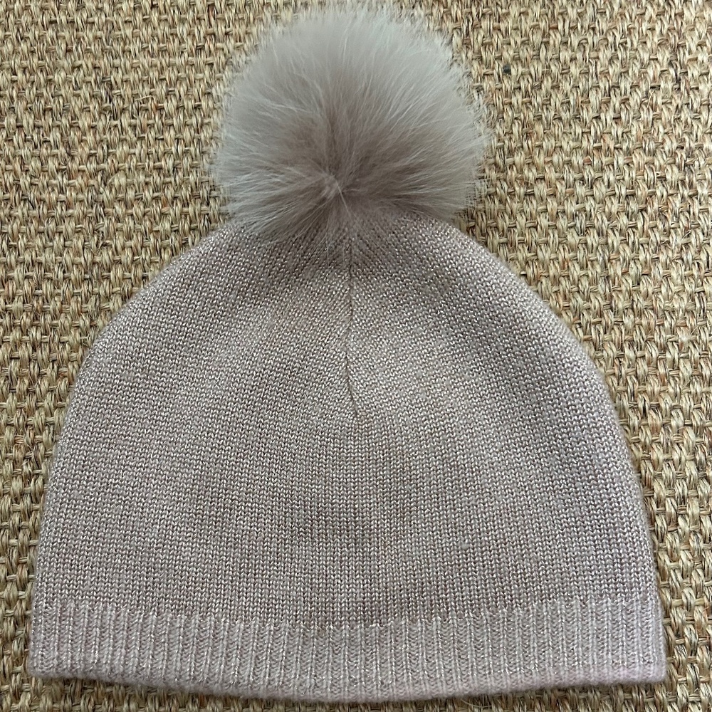 RIBBED HAT WITH DETACHABLE POM - Picture 1 of 1
